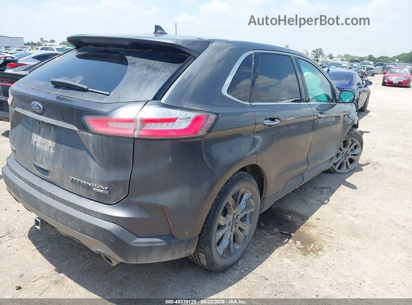 2FMPK4K90KBC47611 2019 FORD EDGE Серый Задняя правая четверть