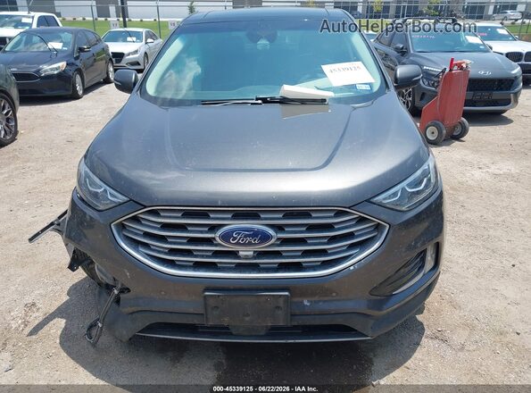 2FMPK4K90KBC47611 2019 FORD EDGE Серый Вид щитка приборов