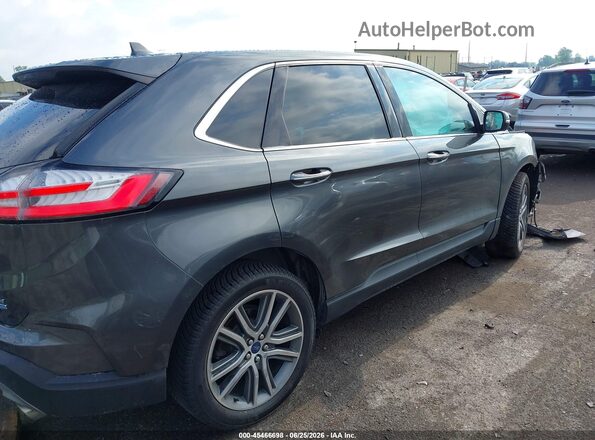 2FMPK4K90LBA68888 2020 FORD EDGE Gray Հետևի աջ