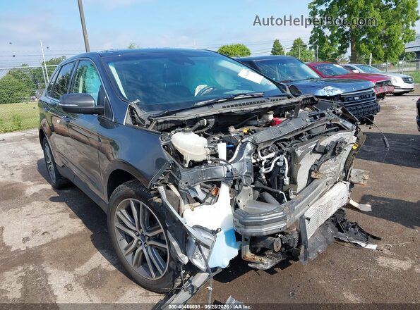 2FMPK4K90LBA68888 2020 FORD EDGE Gray 