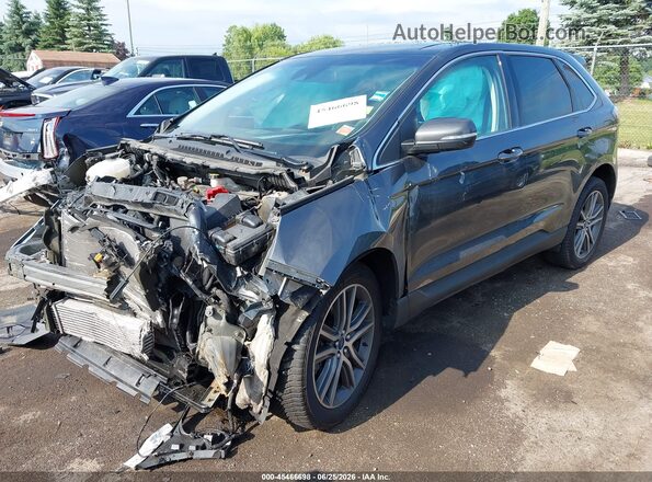 2FMPK4K90LBA68888 2020 FORD EDGE Gray 