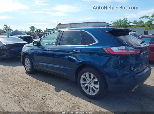 2FMPK4K90LBA99185 2020 FORD EDGE Blue სალონის 360-გრადუსიანი ხედი