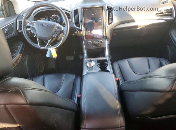 2FMPK4K90NBA45470 2022 FORD EDGE Gray Vista del salpicadero