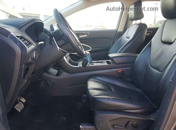 2FMPK4K90NBA45470 2022 FORD EDGE Gray Vista interior delantera