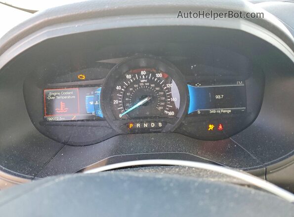 2FMPK4K90NBA45470 2022 FORD EDGE Gray Vista del cuadro de instrumentos