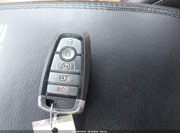 2FMPK4K90PBA00242 2023 FORD EDGE Gray წინა პანელის ხედი
