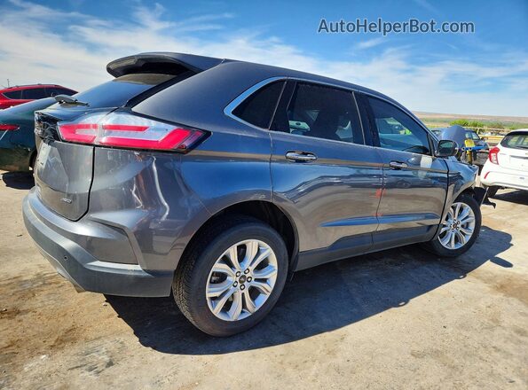 2FMPK4K90PBA30437 2023 FORD EDGE Gray Trasero derecho
