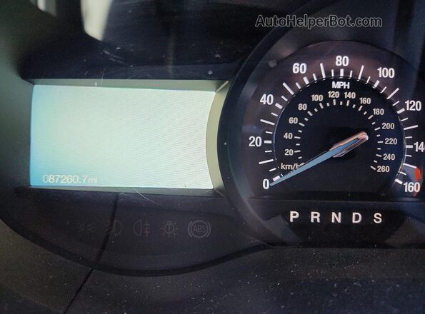 2FMPK4K90PBA30437 2023 FORD EDGE Gray Vista del cuadro de instrumentos
