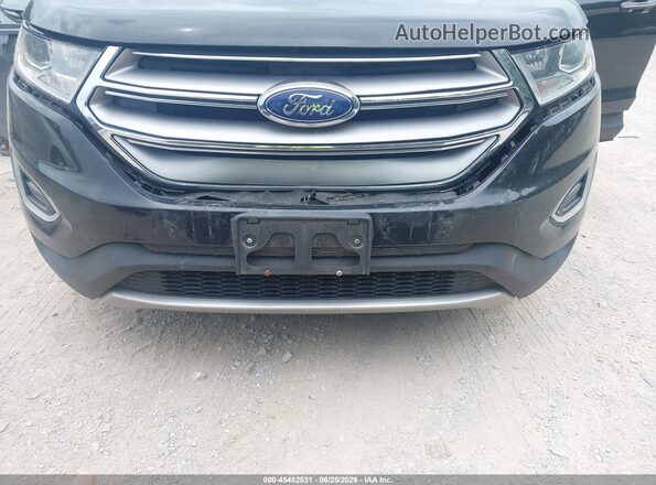 2FMPK4K91HBB89887 2017 FORD EDGE Black Vista frontal