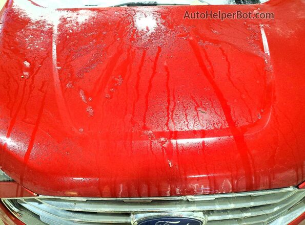 2FMPK4K91LBB35997 2020 FORD EDGE Maroon ძრავის განყოფილების ხედი