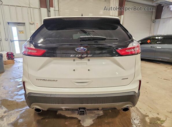 2FMPK4K91MBA46917 2021 FORD EDGE White Widok z tyłu