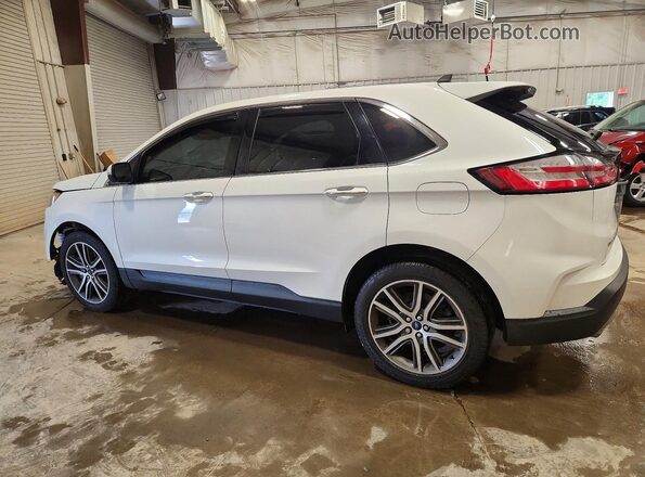 2FMPK4K91MBA46917 2021 FORD EDGE White Tył lewy