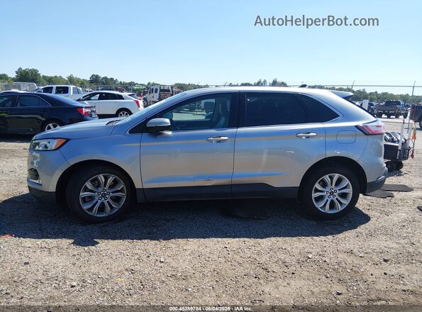 2FMPK4K91NBA16429 2022 FORD EDGE Silver Панорамний вид салону 360°