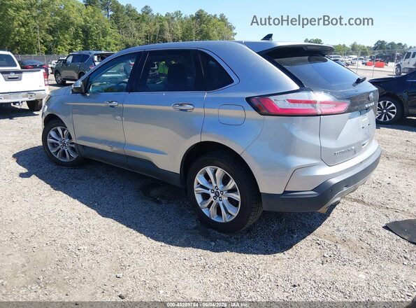 2FMPK4K91NBA16429 2022 FORD EDGE Silver Задня ліва чверть