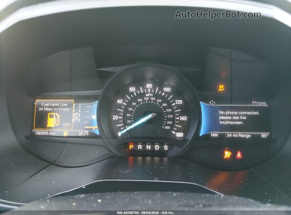 2FMPK4K91NBA16429 2022 FORD EDGE Silver Вид задніх сидінь