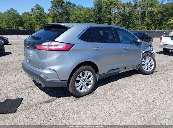 2FMPK4K91NBA16429 2022 FORD EDGE Silver Задня права чверть
