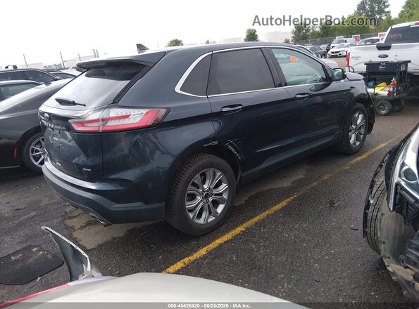 2FMPK4K91NBA66926 2022 FORD EDGE Green Tył prawy