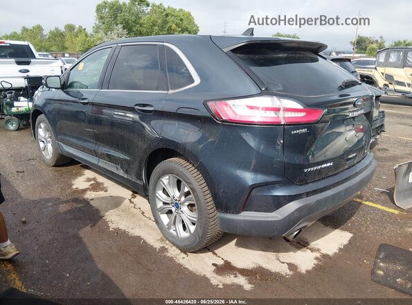 2FMPK4K91NBA66926 2022 FORD EDGE Green Tył lewy