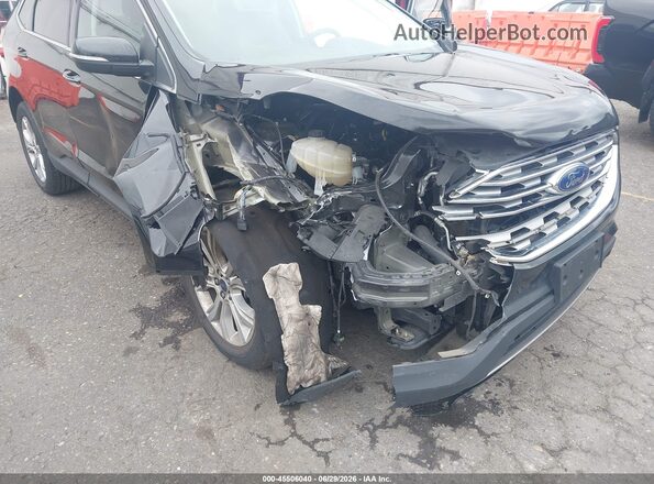 2FMPK4K91NBA94161 2022 FORD EDGE Black Widok z przodu