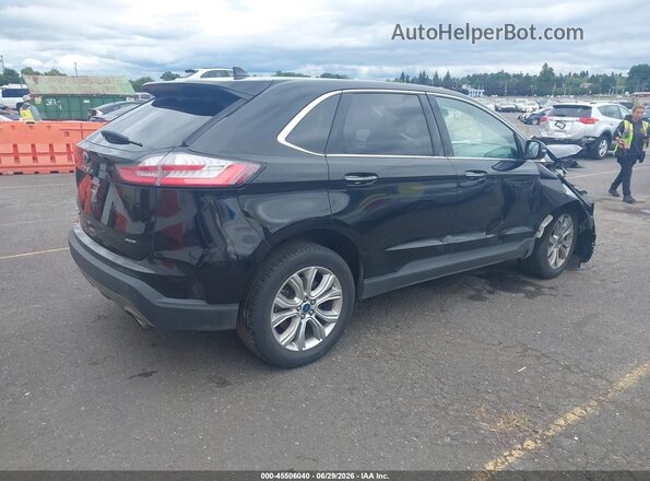 2FMPK4K91NBA94161 2022 FORD EDGE Black Tył prawy