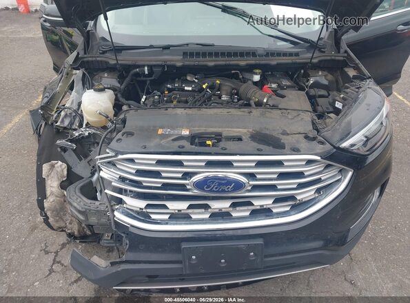 2FMPK4K91NBA94161 2022 FORD EDGE Black Widok z tyłu
