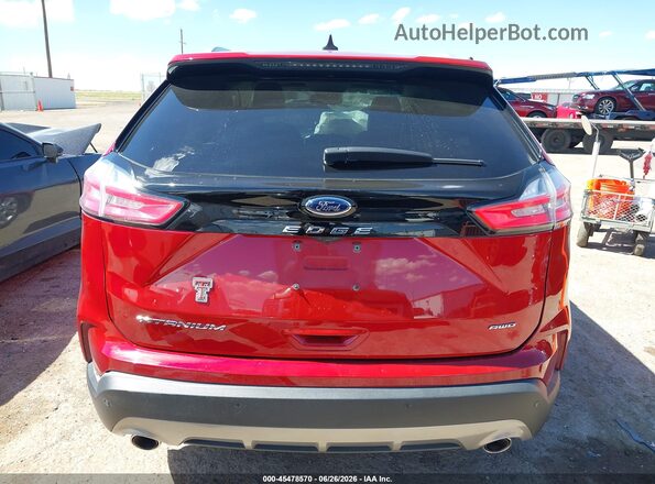2FMPK4K91PBA54200 2023 FORD EDGE Maroon 