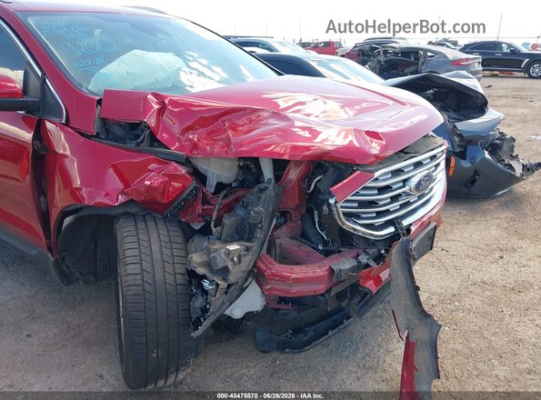 2FMPK4K91PBA54200 2023 FORD EDGE Maroon წინა ხედი