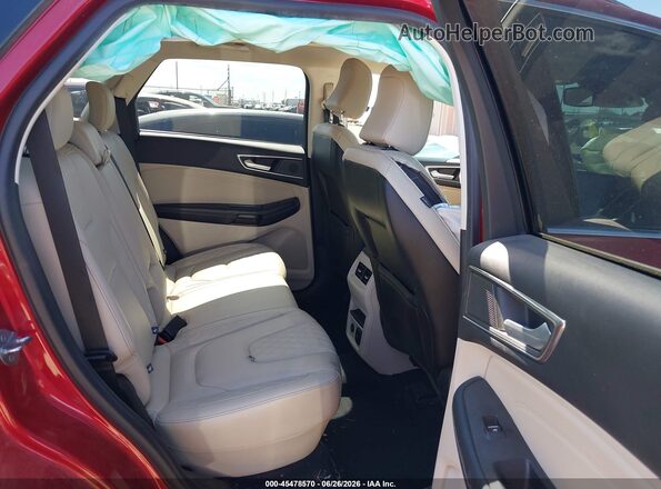 2FMPK4K91PBA54200 2023 FORD EDGE Maroon VIN კოდის სტიკერის ხედი