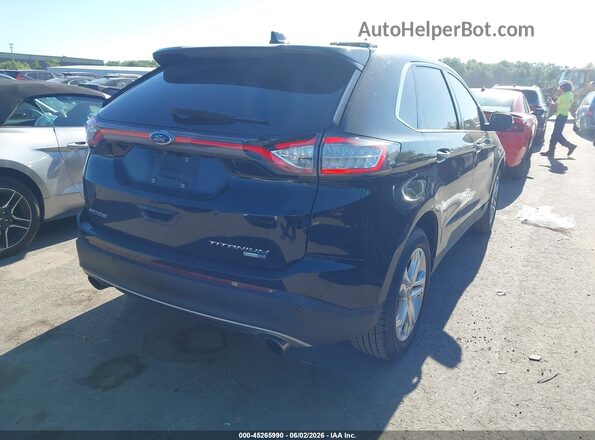 2FMPK4K92GBB66214 2016 FORD EDGE Black Rear right