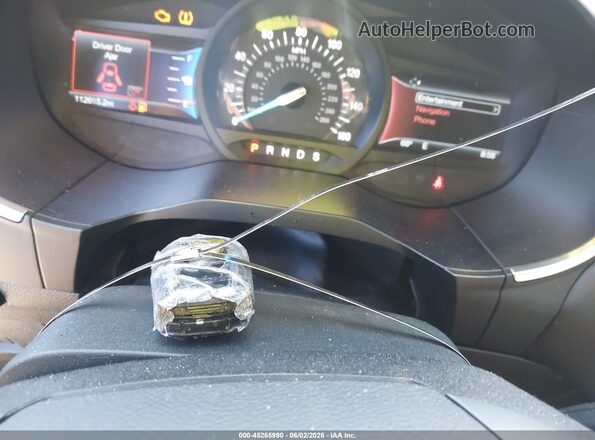 2FMPK4K92GBB66214 2016 FORD EDGE Black Dashboard view