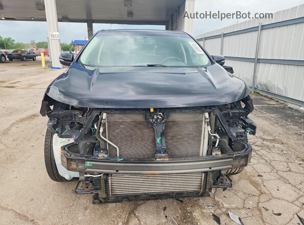 2FMPK4K92HBB20139 2017 FORD EDGE Черный Вид спереди