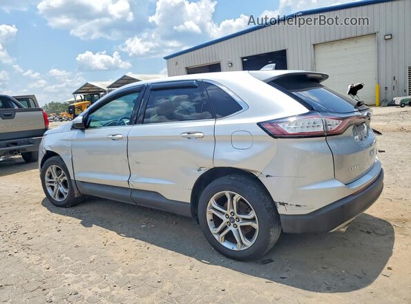 2FMPK4K92HBB58146 2017 FORD EDGE Silver უკანა მარცხენა