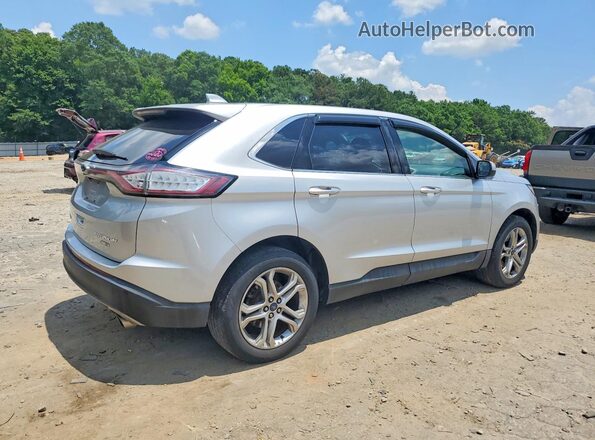 2FMPK4K92HBB58146 2017 FORD EDGE Silver უკანა მარჯვენა