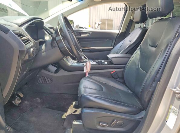 2FMPK4K92HBB58146 2017 FORD EDGE Silver წინა სალონის ხედი