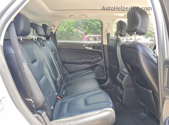 2FMPK4K92HBB58146 2017 FORD EDGE Silver უკანა სალონის ხედი