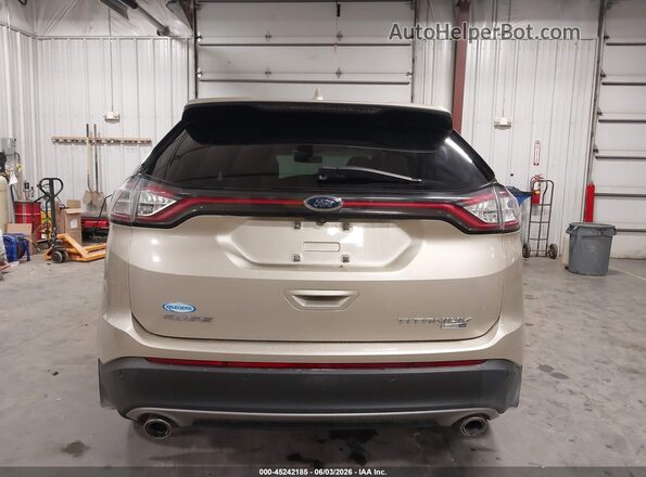 2FMPK4K92JBB85286 2018 FORD EDGE Beige 
