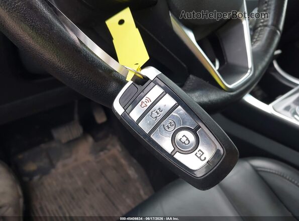 2FMPK4K92KBB11500 2019 FORD EDGE Black Dashboard view