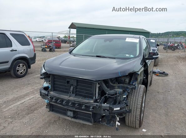 2FMPK4K92KBB11500 2019 FORD EDGE Black Front view