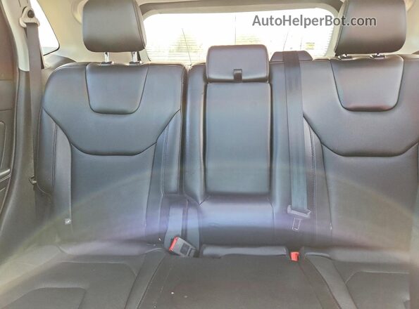 2FMPK4K92KBB21606 2019 FORD EDGE Black Widok tylnych siedzeń