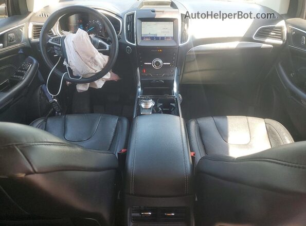 2FMPK4K92LBA41238 2020 FORD EDGE Black Widok deski rozdzielczej