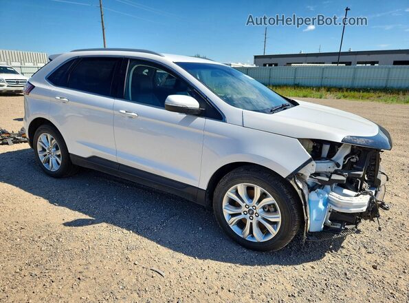 2FMPK4K92LBA75762 2020 FORD EDGE Белый Передняя правая четверть