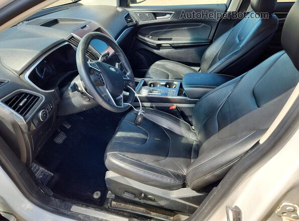 2FMPK4K92LBA75762 2020 FORD EDGE Белый Вид салона спереди
