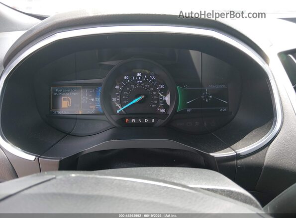 2FMPK4K92LBA93694 2020 FORD EDGE Gray Հետևի նստատեղերի տեսք