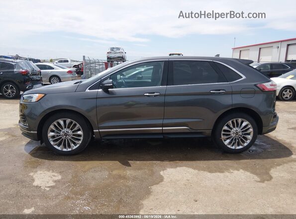 2FMPK4K92LBA93694 2020 FORD EDGE Gray Սալոնի 360 աստիճան տեսք