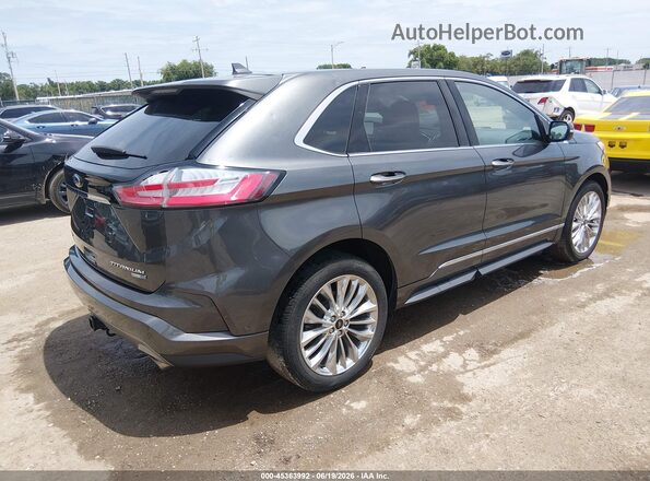 2FMPK4K92LBA93694 2020 FORD EDGE Gray Հետևի աջ
