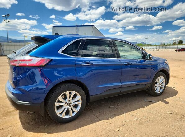 2FMPK4K92PBA36188 2023 FORD EDGE Blue Հետևի աջ
