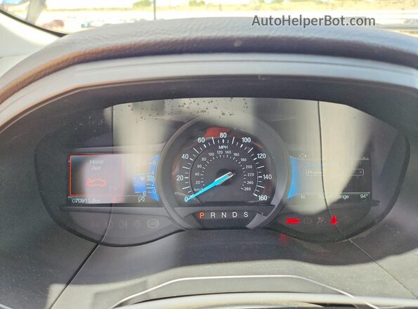 2FMPK4K92PBA36188 2023 FORD EDGE Blue Սարքավորումների վահանակի տեսք
