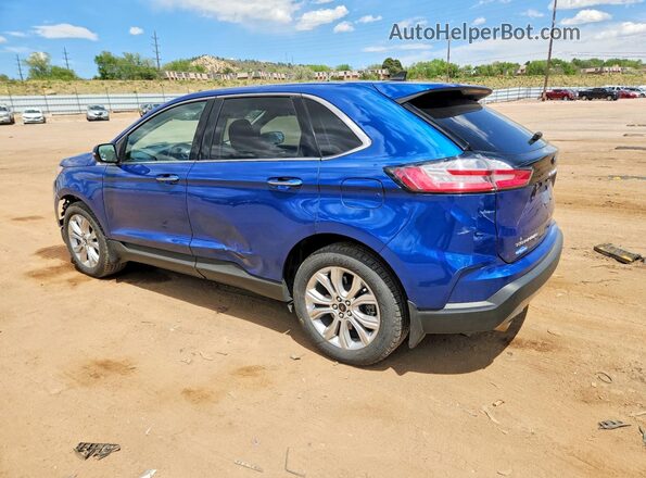 2FMPK4K92PBA36188 2023 FORD EDGE Blue Հետևի ձախ