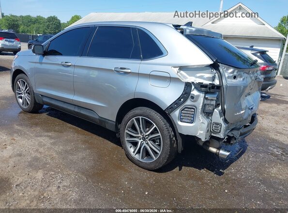 2FMPK4K92RBA12623 2024 FORD EDGE Silver Հետևի ձախ