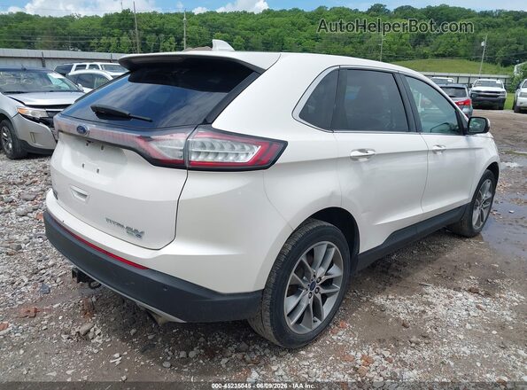 2FMPK4K93GBC20135 2016 FORD EDGE Белый Задняя правая четверть